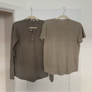 Lot of 2 Men’s XS Buck Mason Tees